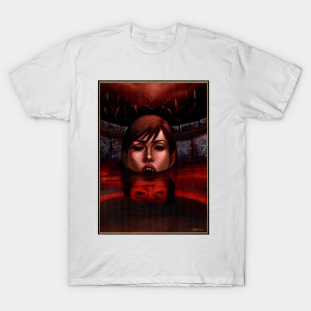 Vampirella I The Blood T-Shirt by lucastrati